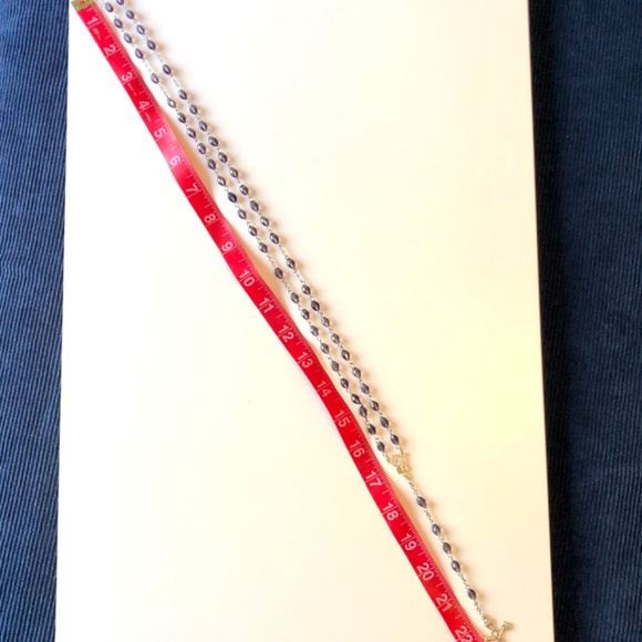 Rosary Beads - Dark Purple Oval - Picture 4 of 5